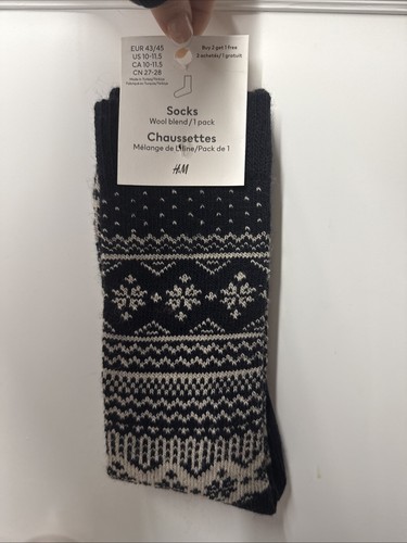 Wool blend holiday socks - h&m,