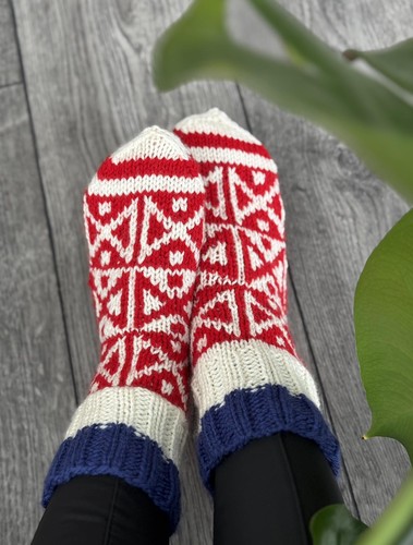 Handmade wool socks - handmade, bohemian