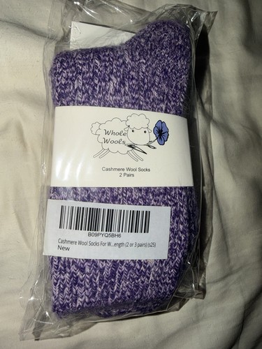 Two pairs cashmere wool - two, cashmere/wool