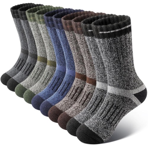 Men merino wool hiking socks - wool,