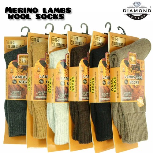 Pairs men merino - 6-12,
