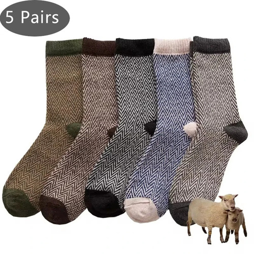 Pairs wool man - 5, socks