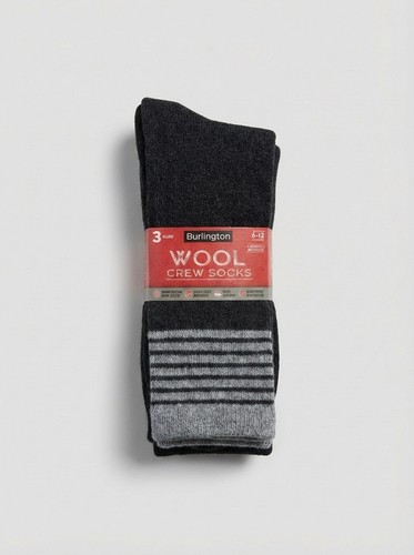 Merino wool crew men socks - merino,